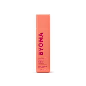 BYOMA Brightening Toner 150ml, Barrier‑Boosting Exfoliating Facial Toner with Tri‑Ceramide Complex, Lactic Acid & Bearberry Extract for Even‑Toned Skin