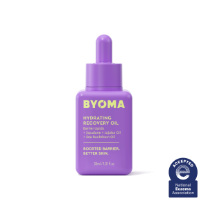 BYOMA Hydrating Recovery Oil 30ml, Barrier‑Boosting Nourishing Facial Oil with Barrier Lipids, Squalane, Jojoba Oil & Sea Buckthorn Oil for All Skin Types