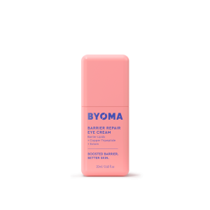 BYOMA Barrier Repair Eye Cream 20ml, Barrier‑Boosting Nourishing Eye Treatment with Barrier Lipids, Copper Tripeptide & Ectoin for Delicate Under‑Eye Skin